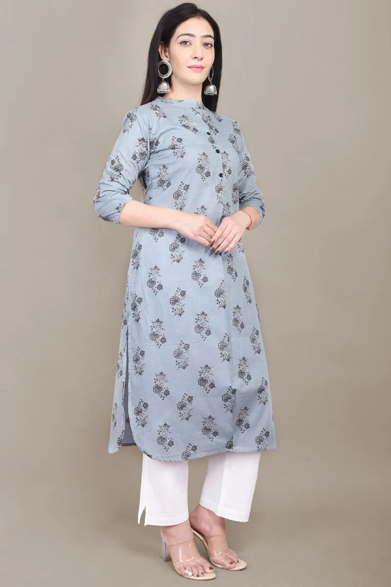 Cotton Printed Kurta For Women