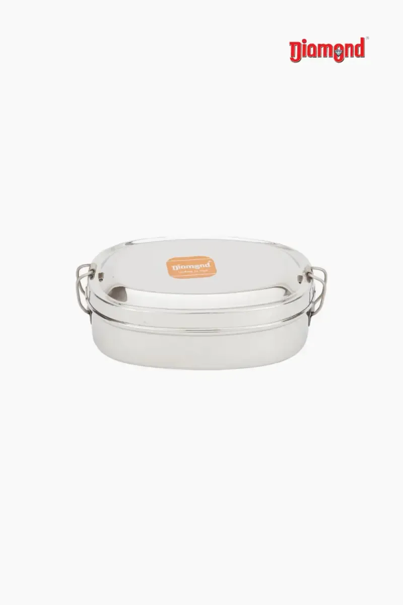 Diamond Stainless Steel Lunch Box - 250ml