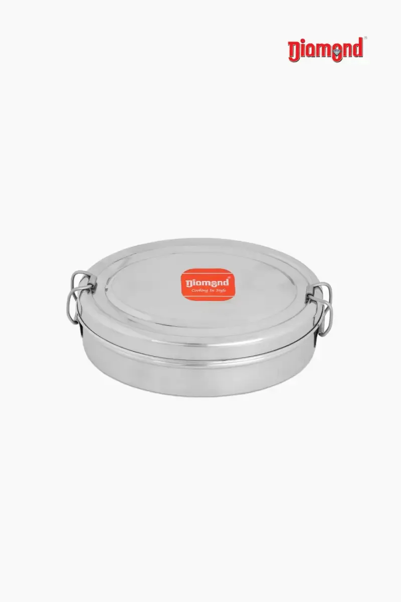 Diamond Stainless Steel Lunch Box - 250ml