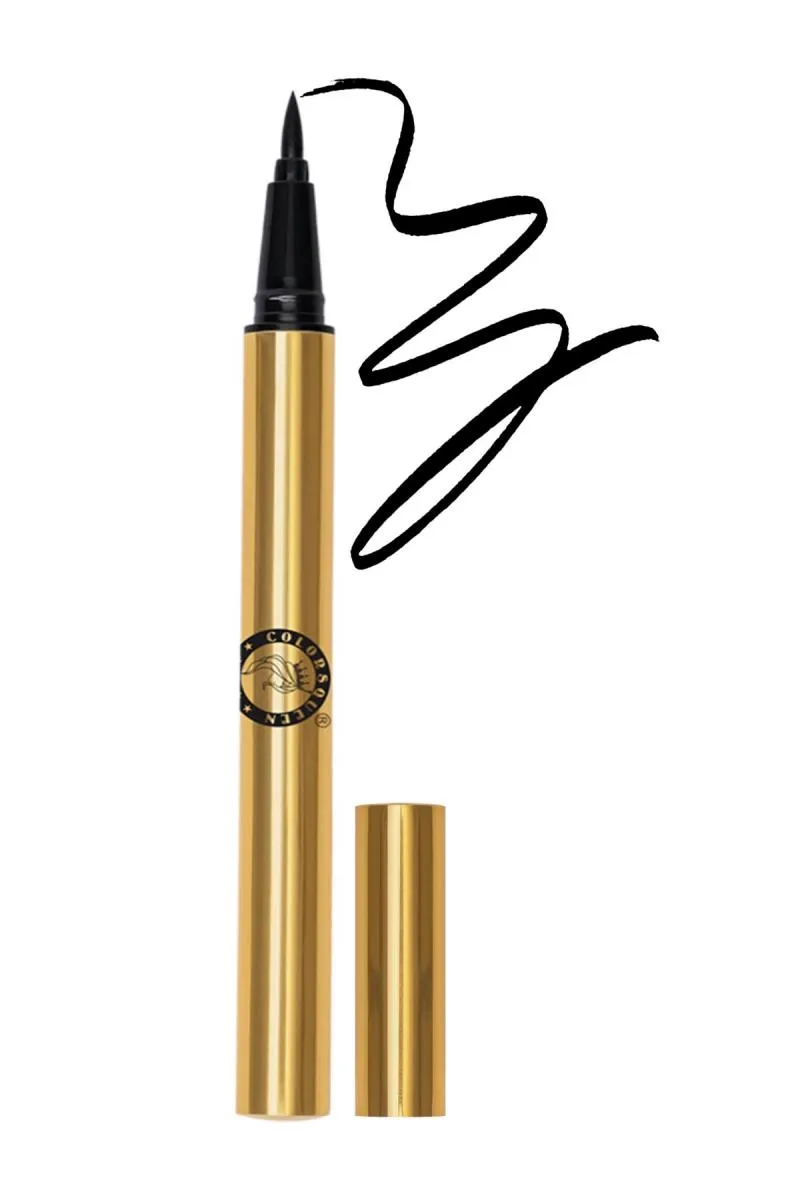 COLORS QUEEN Pen Eyeliner (Black, 10ml) - Pack of 1