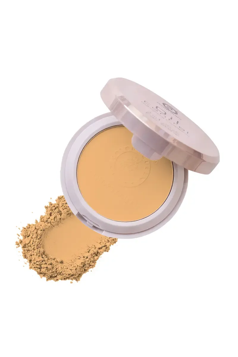 Colours Queen 2 In 1 Oil Control Compact Powder with SPF-15 - 20g (Beige) 