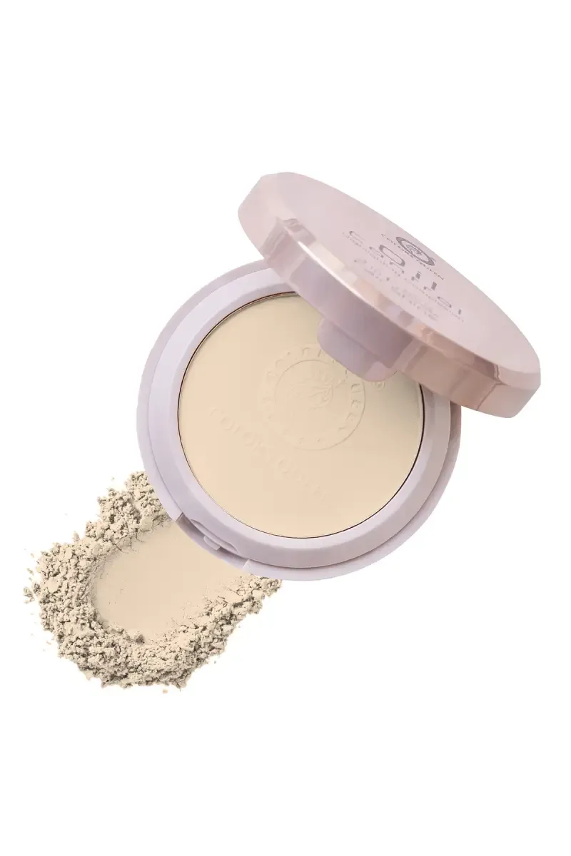 Colours Queen 2 In 1 Oil Control Compact Powder with SPF-15 - 20g (Ivory)  003123IVO