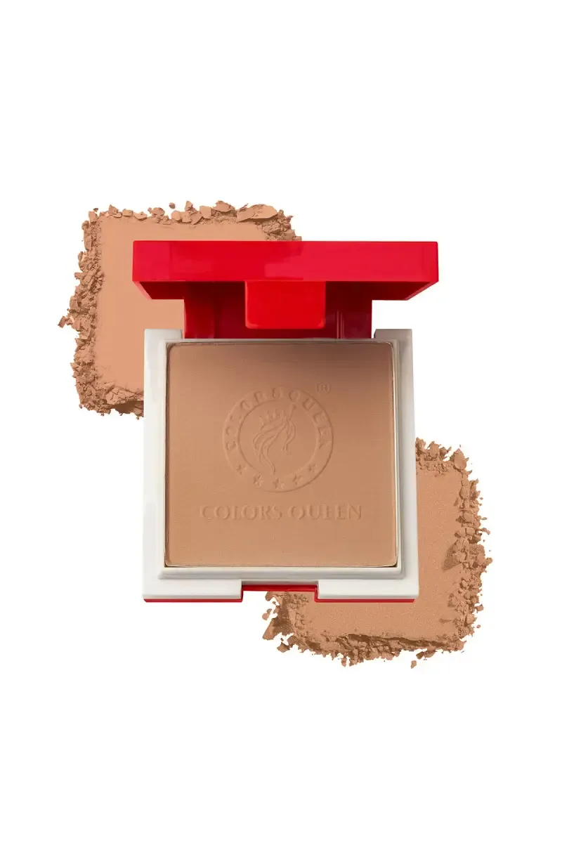 Colours Queen Photo Genic 2 in 1 Oil Control Compact Powder - Espresso 003130ESP