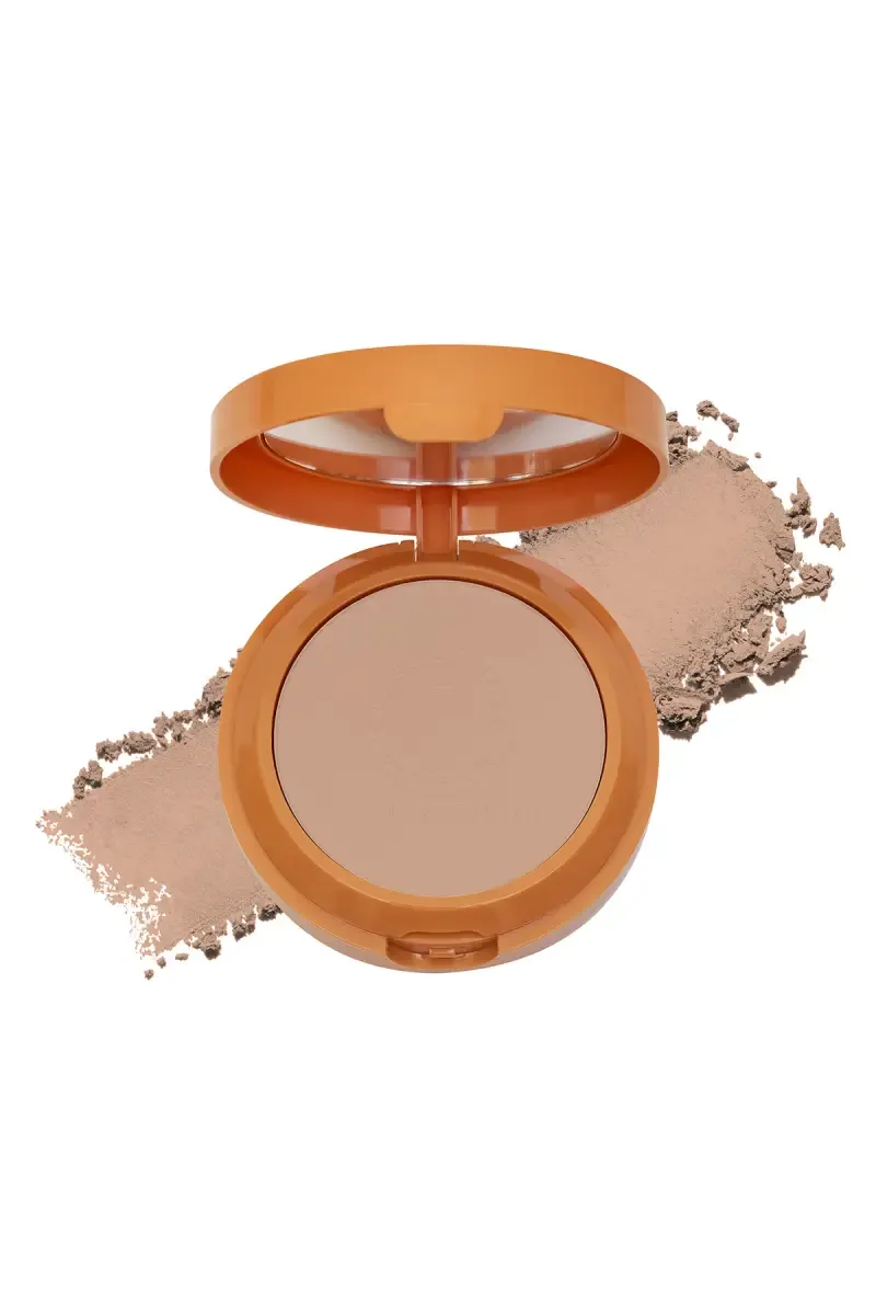 Colours Queen Sun Expert Bronze Touch Compact Powder- 15g  (Warm Beige) 