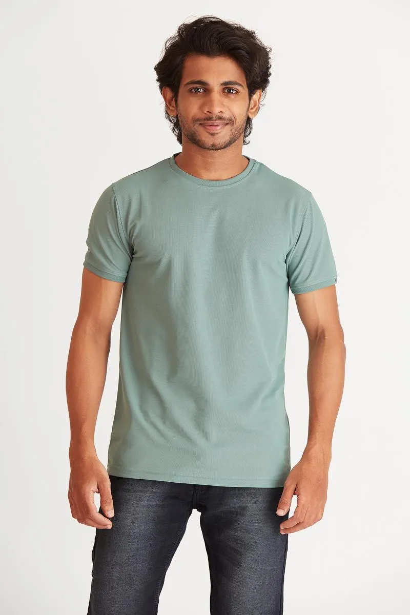 Men's Polyester Sports T-shirt 003372XXLGRE2