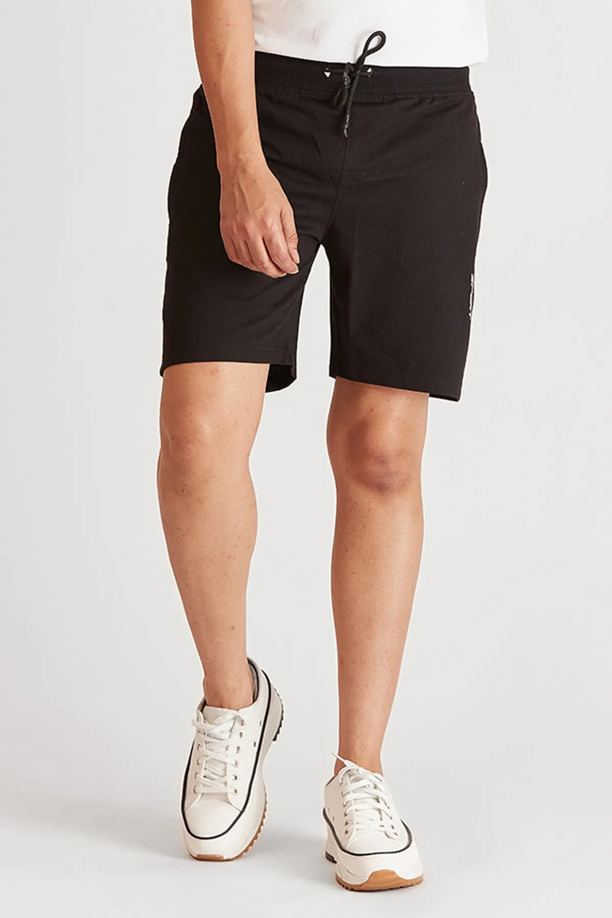 Cotton Printed Shorts for Men 003586BLAXXL