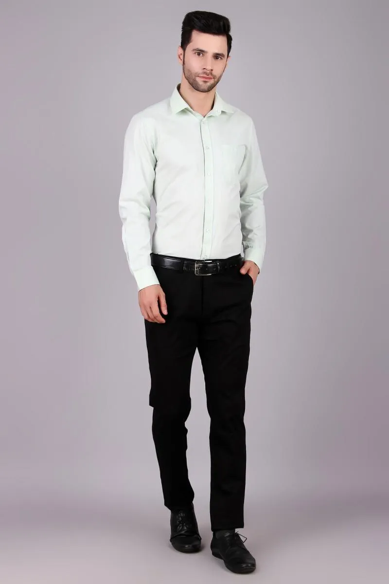 Men's Polycotton Slim Fit Formal Shirt