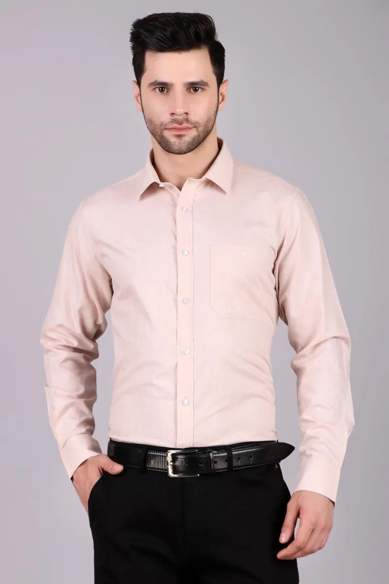 Men's Polycotton Slim Fit Formal Shirt