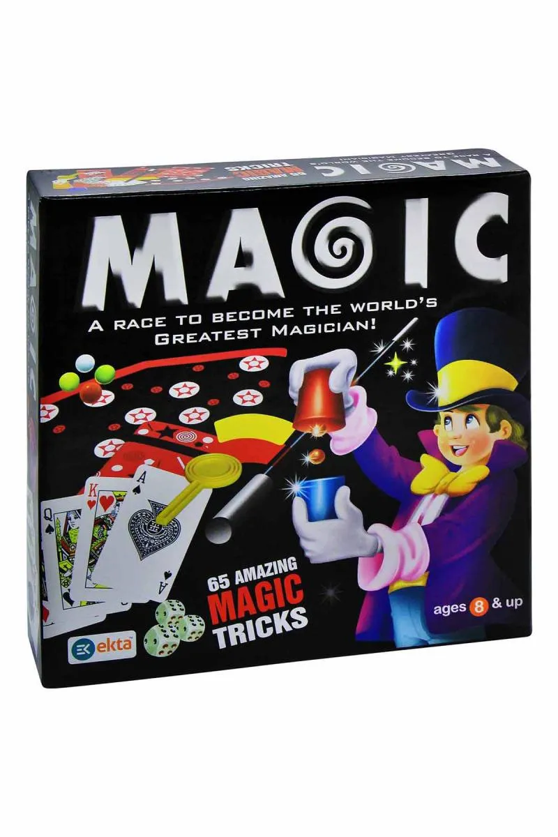 65 Amazing Magic Tricks Kit Party Fun Games for Kids