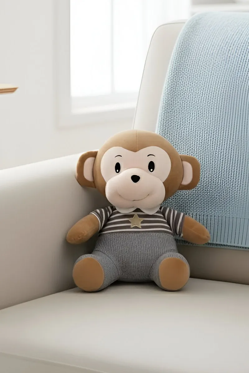 Star Monkey Soft Toy -30 Cm 004522MUL