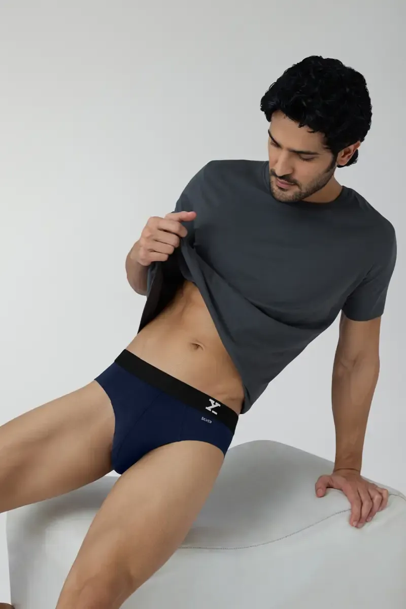 Men's Pack of 2 - IntelliFresh Cotton Stretch Briefs 004561SMUL