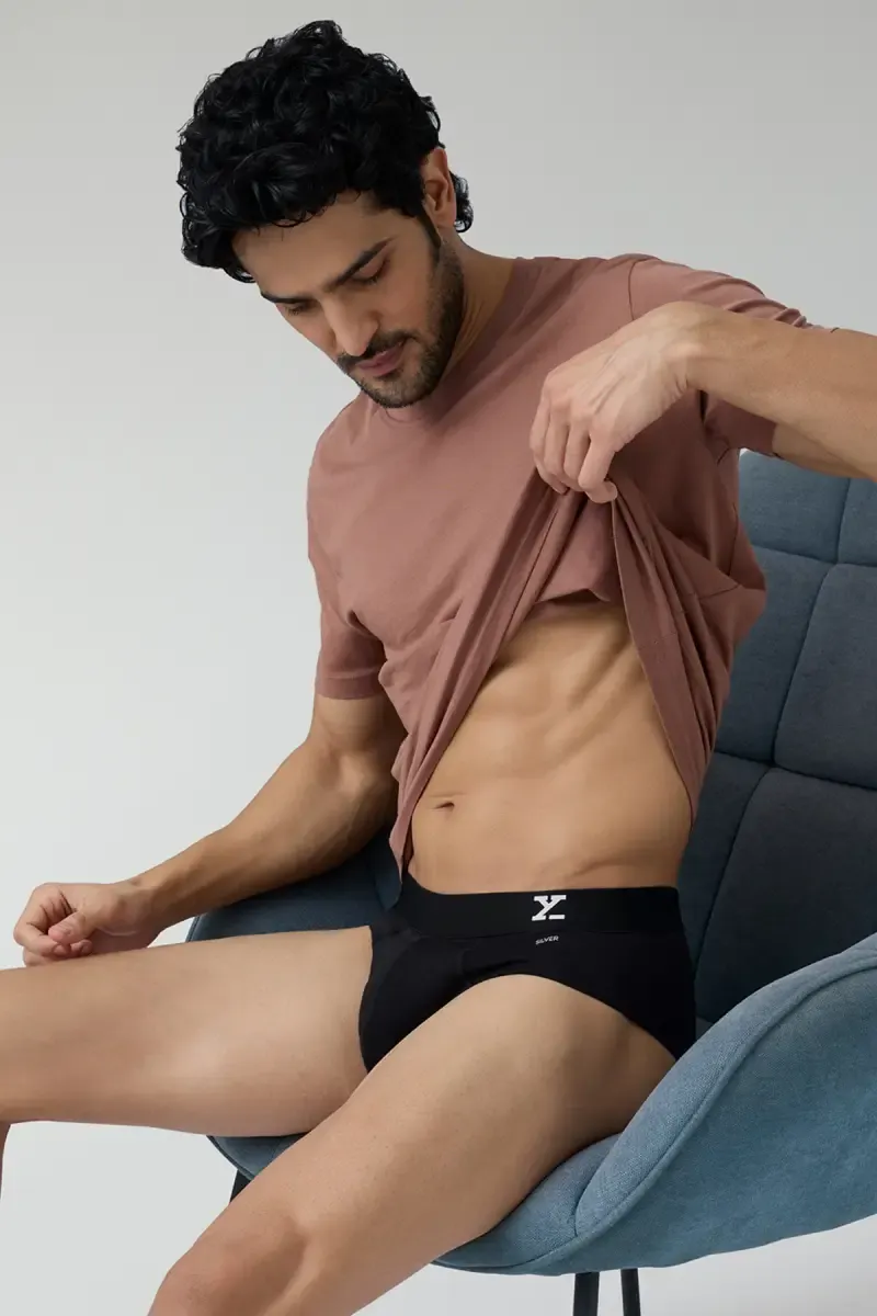 Men's Pack of 2 - IntelliFresh Cotton Stretch Briefs 004564SMUL