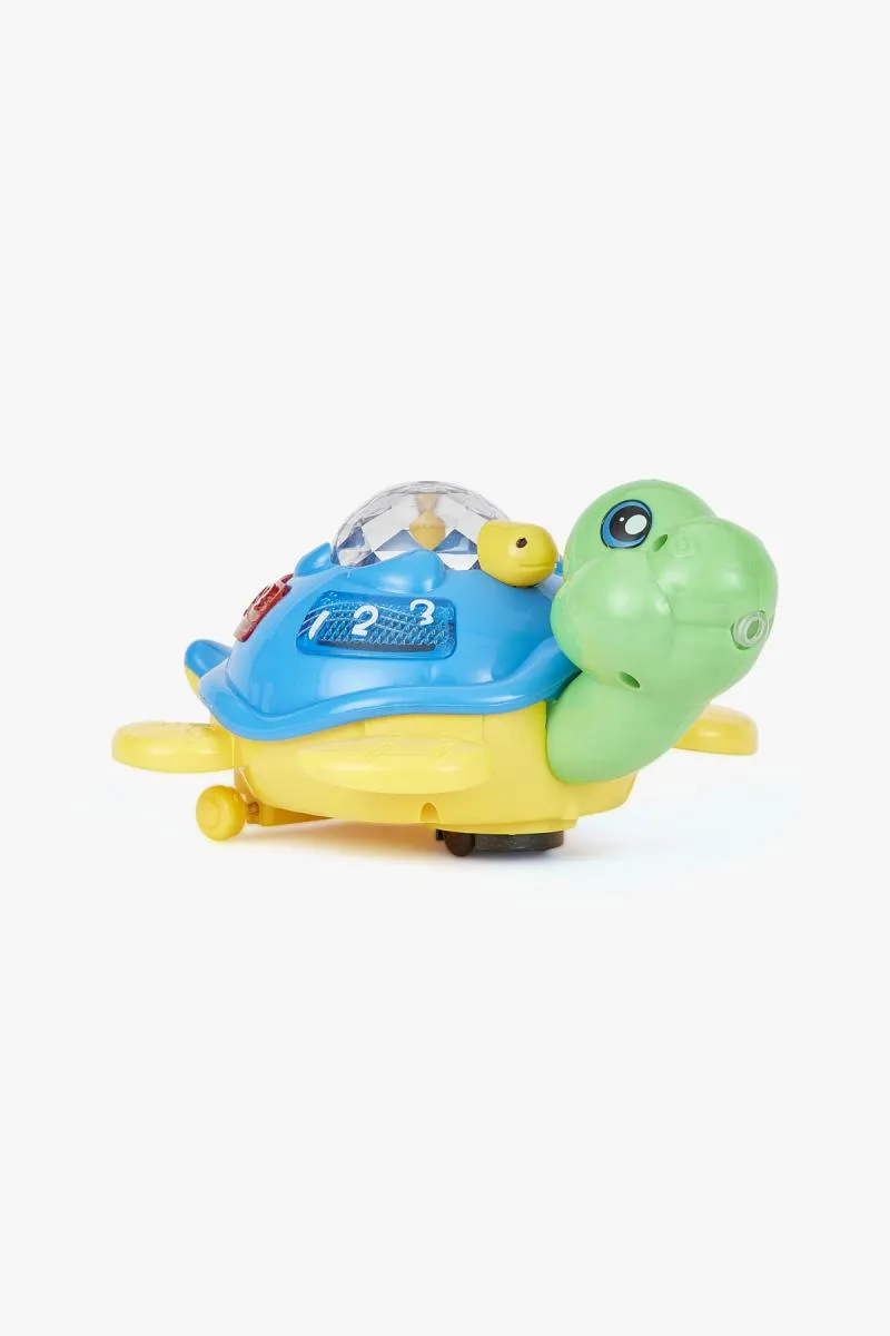 Musical Bump & Go Happy Turtle Toy