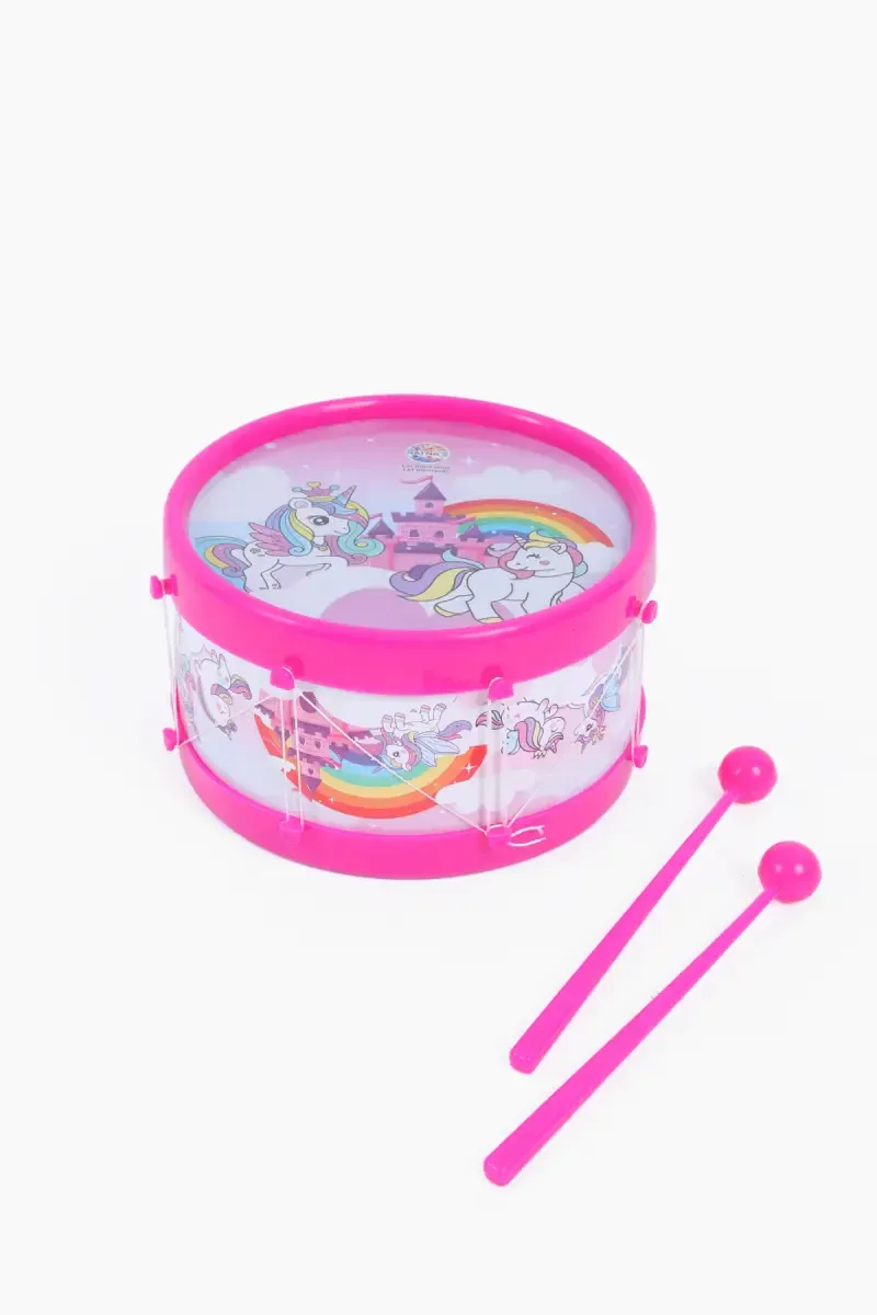 Rhythm Musical Junior Drum (Pink) - Pack of 1