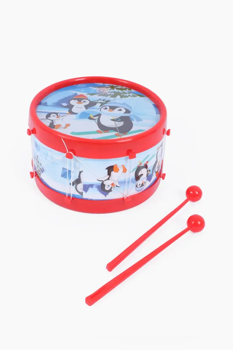 Rhythm Musical Junior Drum (Red) - Pack of 1