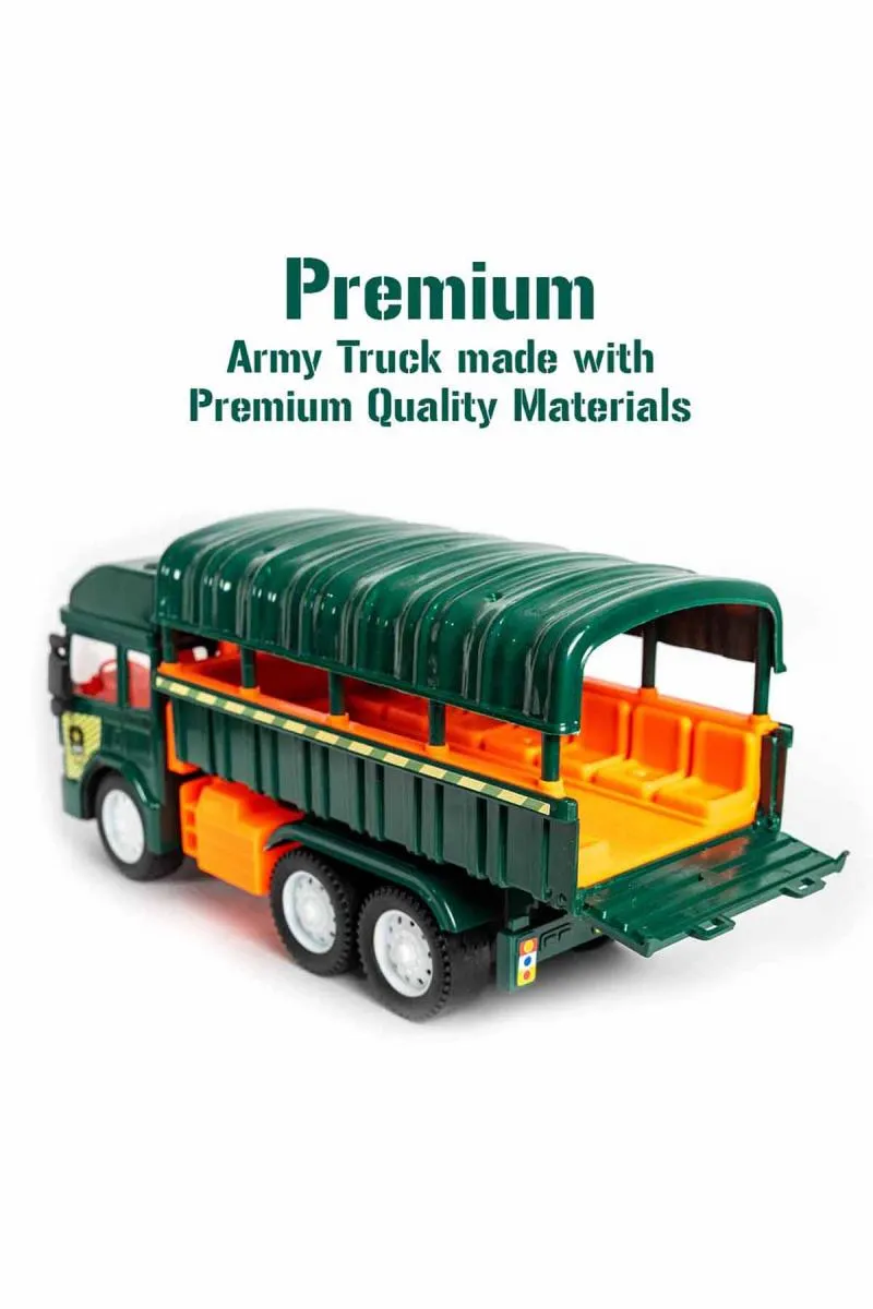 Premium Army Truck Toy For Kids