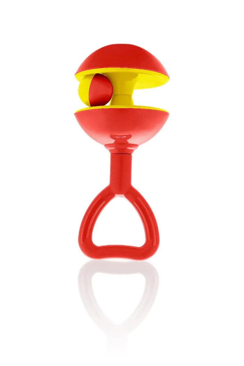 Sunny Chubby Cheeks Jungle Rattle For Kids (Orange) - Pack of 1 004940ORA