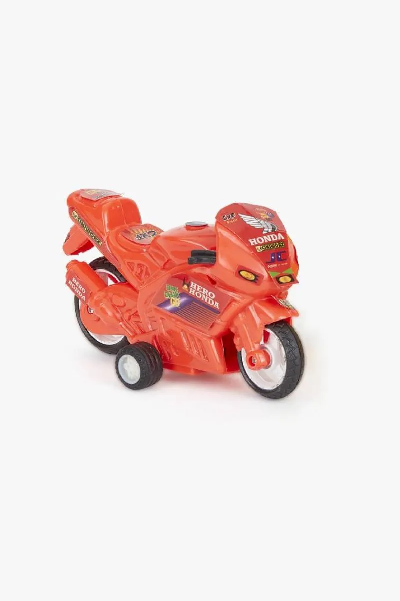 Hero Honda Pull Back Bike Toy for Kids -  Red