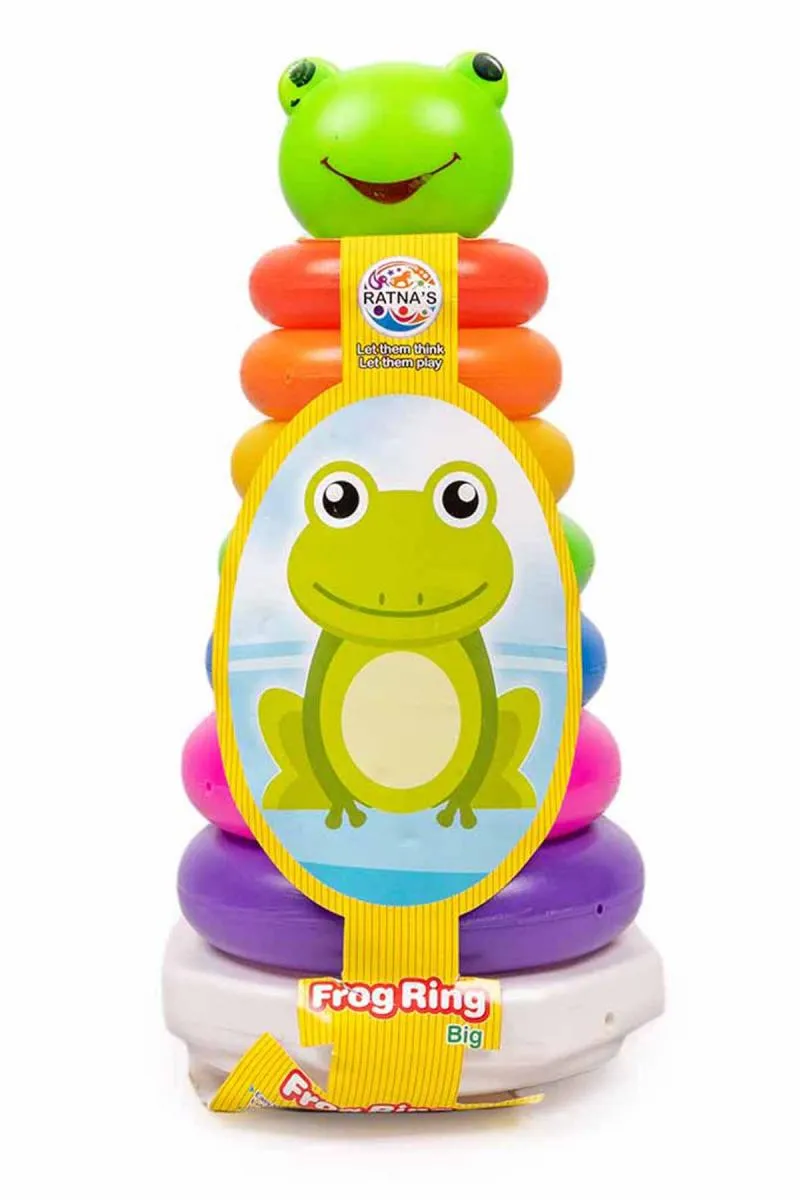 Frog Stacking Rings Toy For Kids- Big