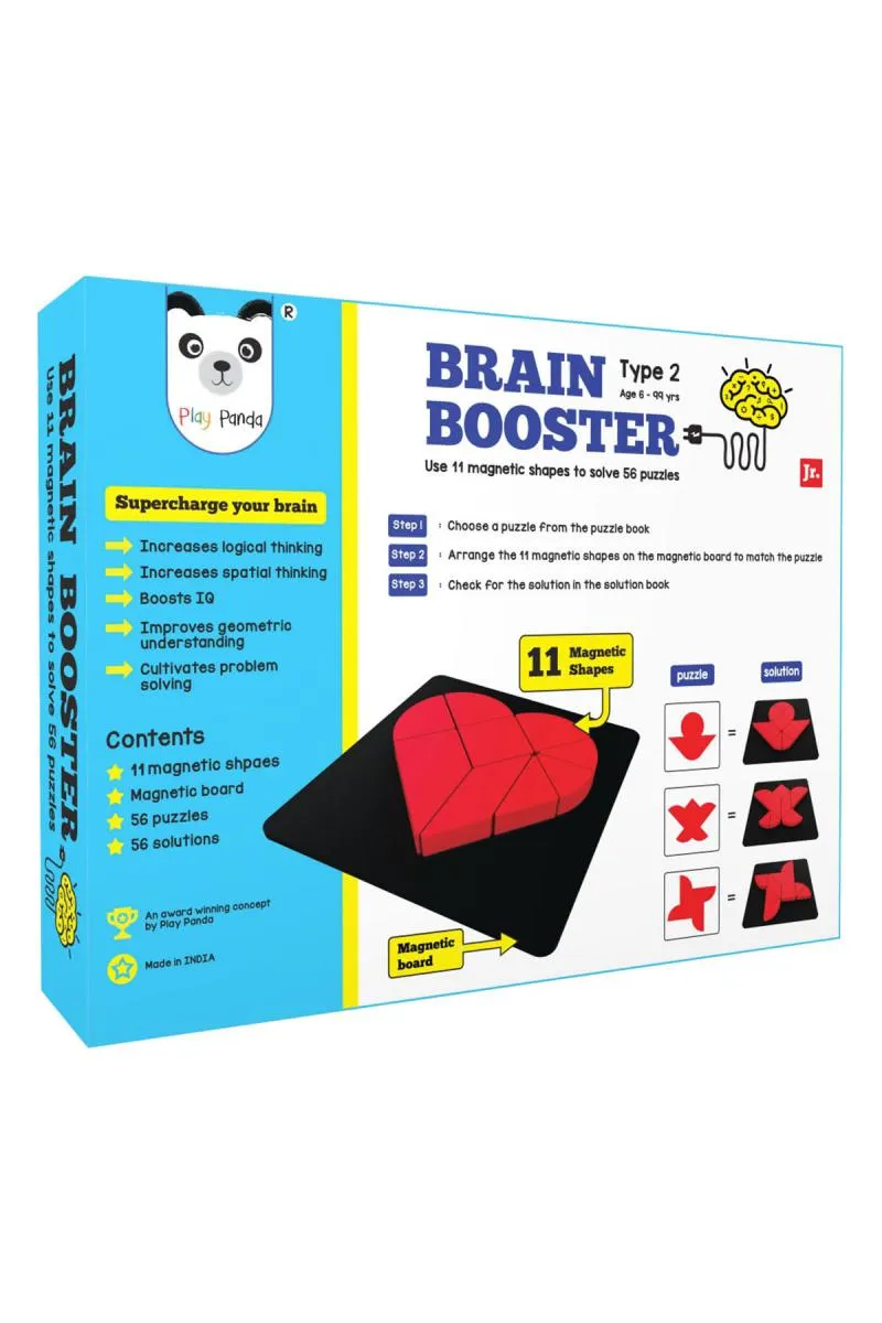  11 Magnetic Shapes Brain Booster Set - Type 2