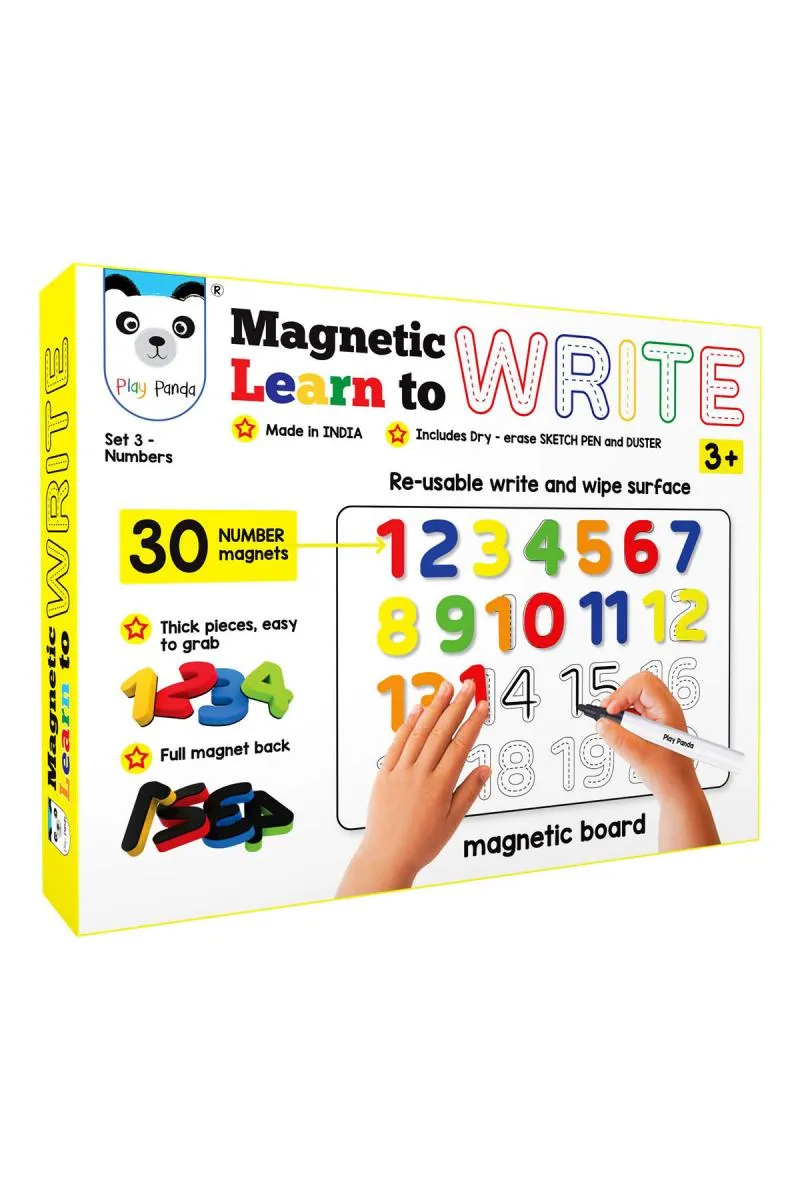 Magnetic Learn to Write Puzzle - 30 Pieces