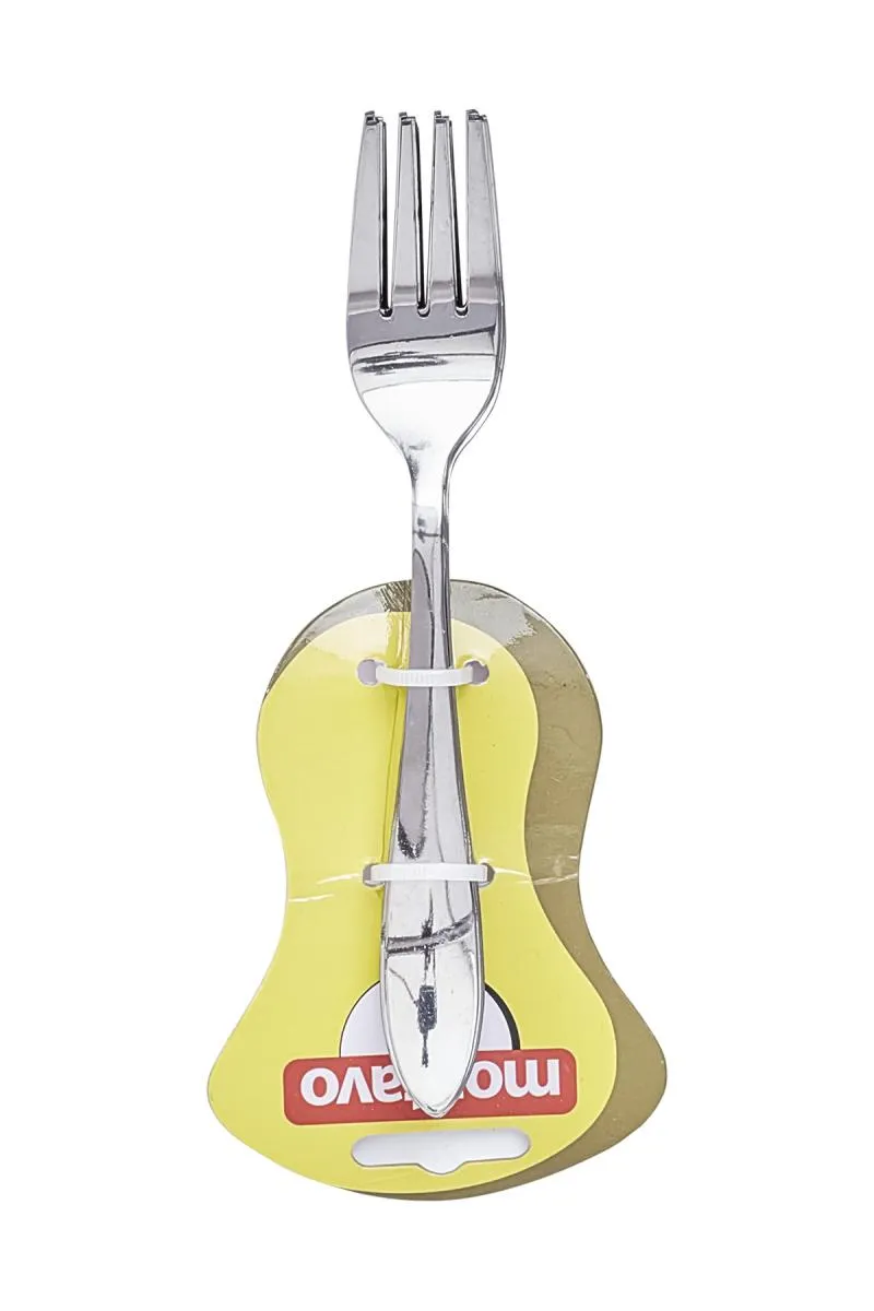 Montavo Stainless Steel Orchid Fruit Fork, Set of 6 - 14cm