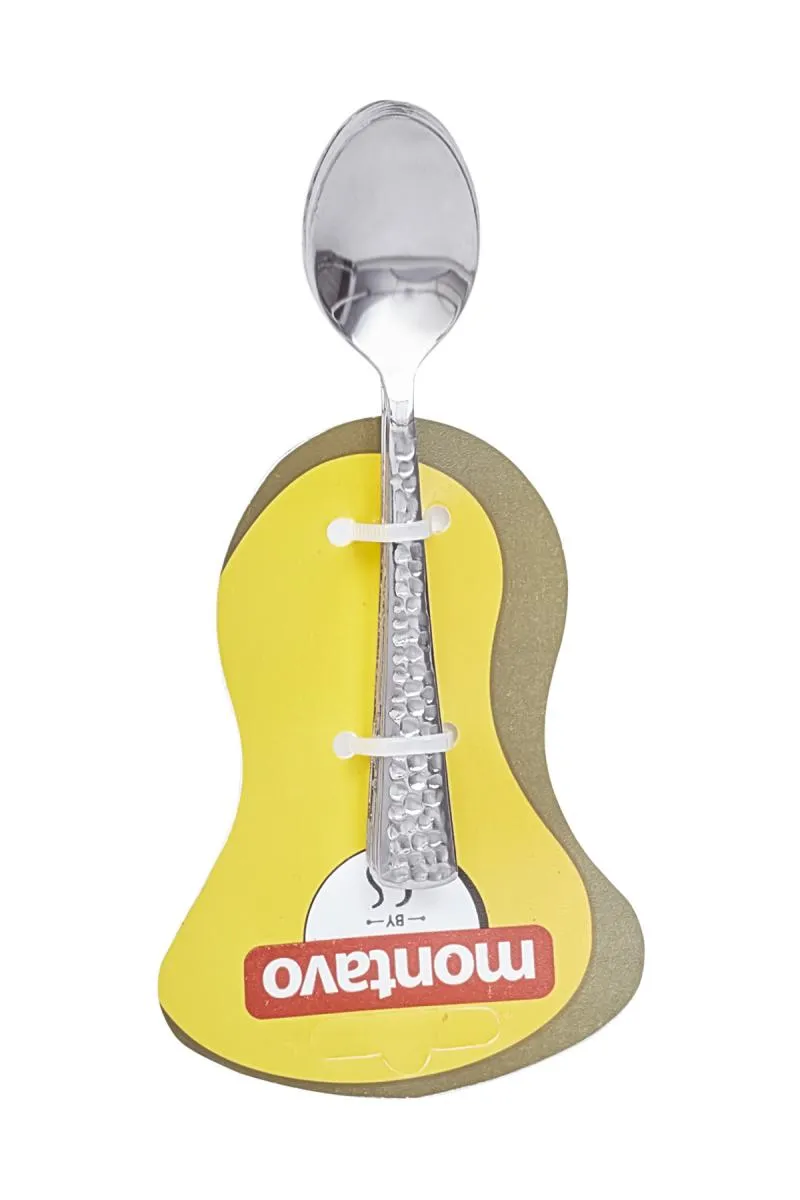 Montavo Stainless Steel Helios Dessert Spoon, Set of 6 - 18cm