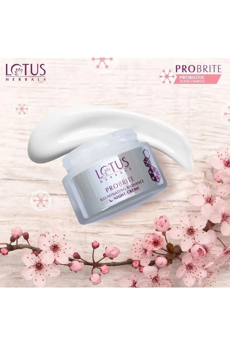 Lotus Herbals ProBrite Illuminating Radiance Night Creme - 50gm