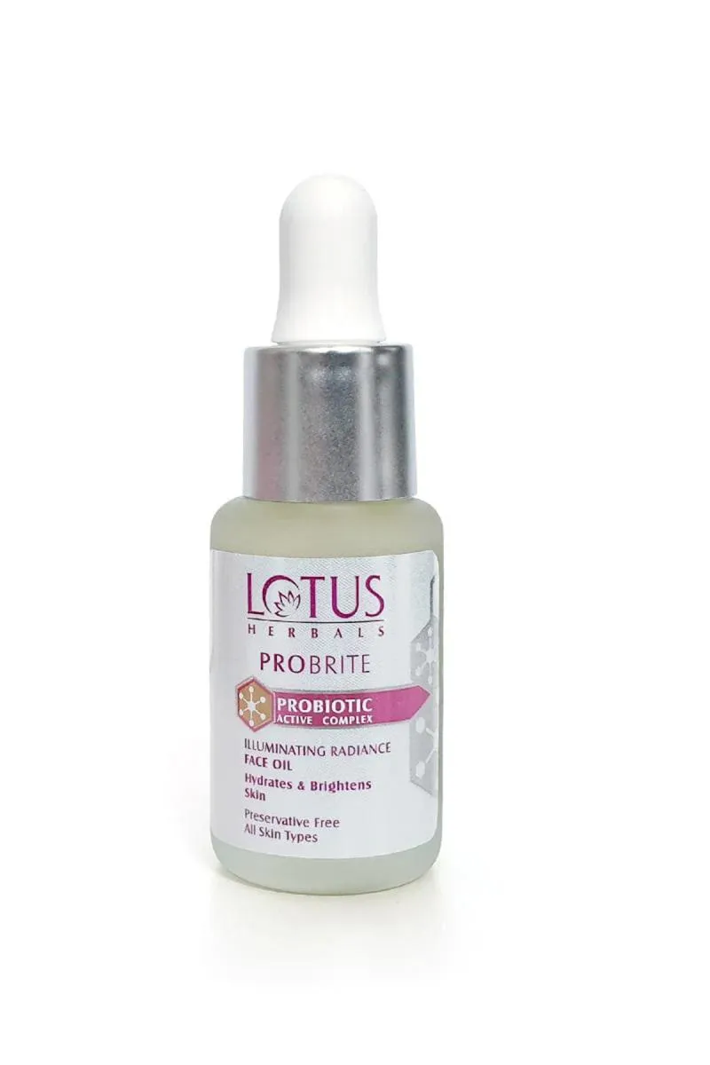 Lotus Herbals Probrite Illuminating Radiance Face Oil - 15ml