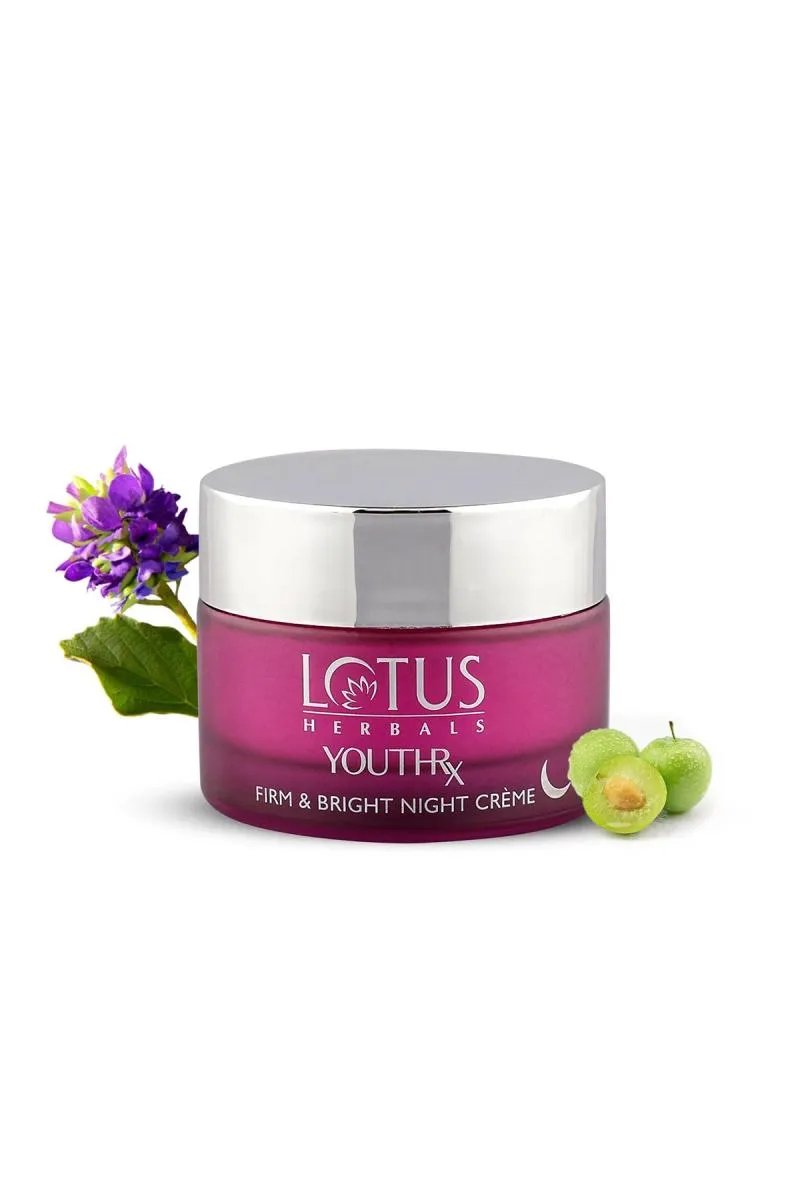 Lotus Herbals YouthRx Firm & Bright Night Cream - 50gm