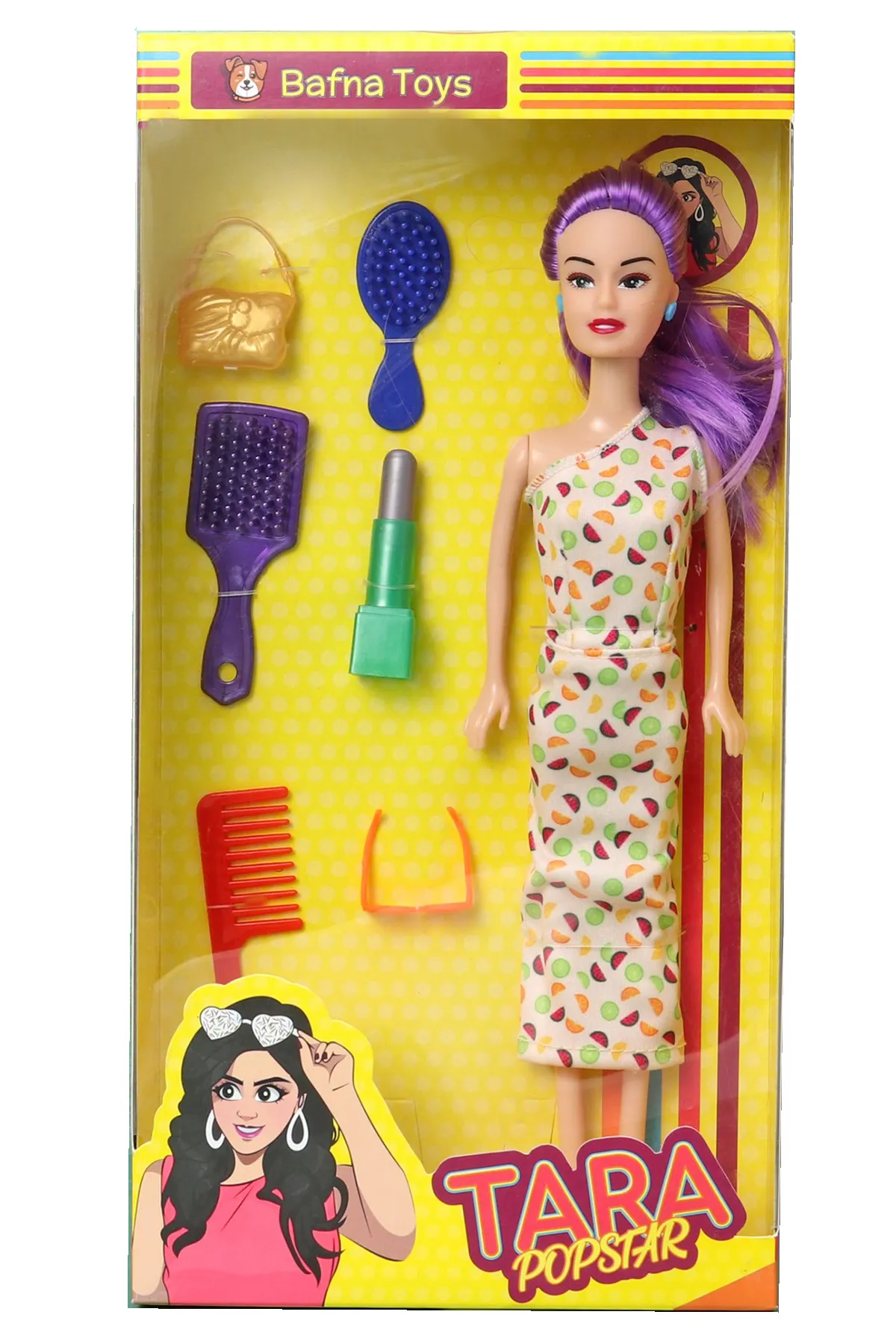 Pretty Tara Popstar with Accessories (Color May Vary)