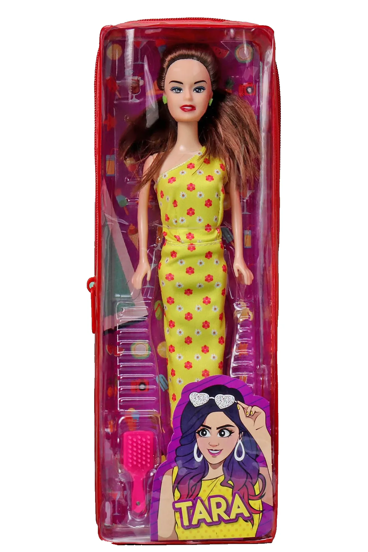 Cute Tara Pool Party Doll with Accessories (Color May Vary)