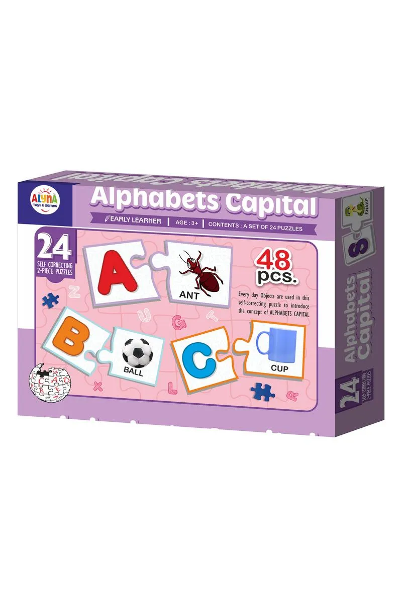 Alphabets Educational Jigsaw Puzzles Kit For Kids 