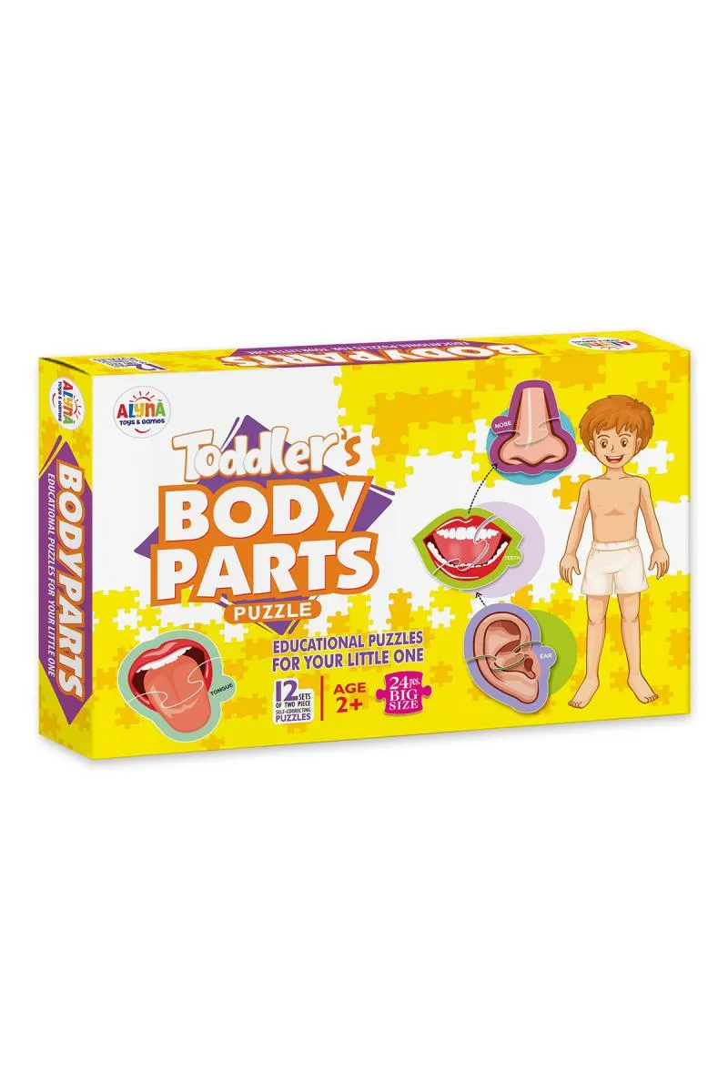 Jigsaw Body Parts Puzzles For Toddlers 