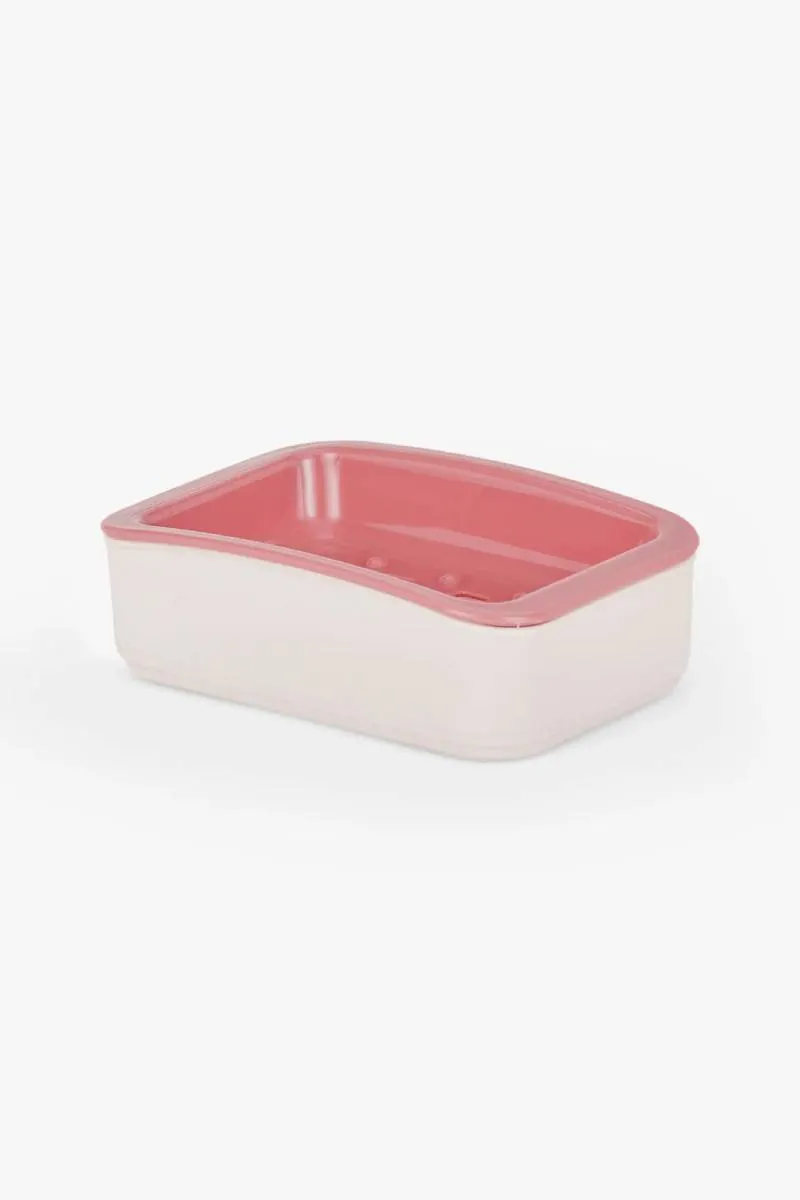 Liza Plastic Soap Case - 10 Cm