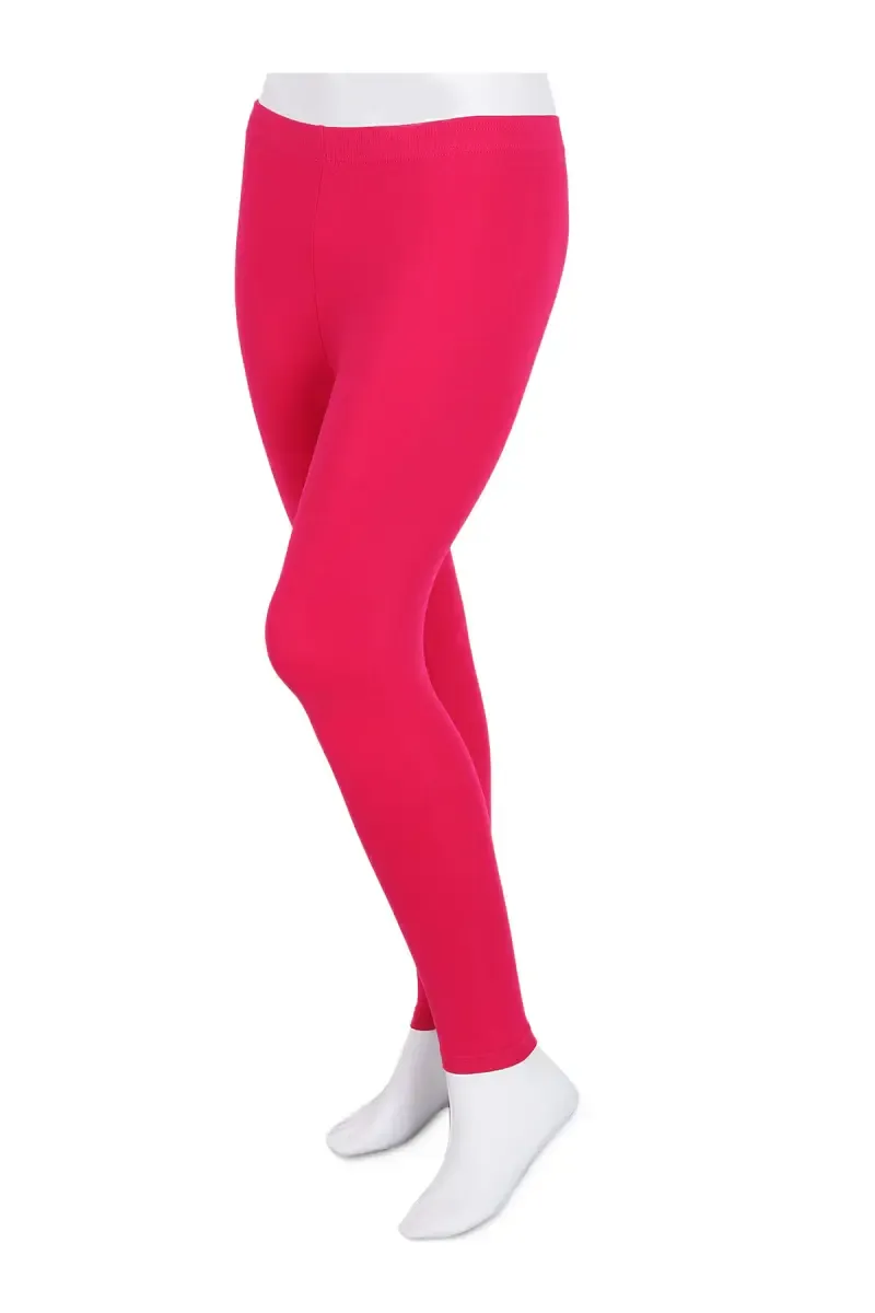 Girl's Cotton Lycra Ankle Length Leggings  007265FREPIN