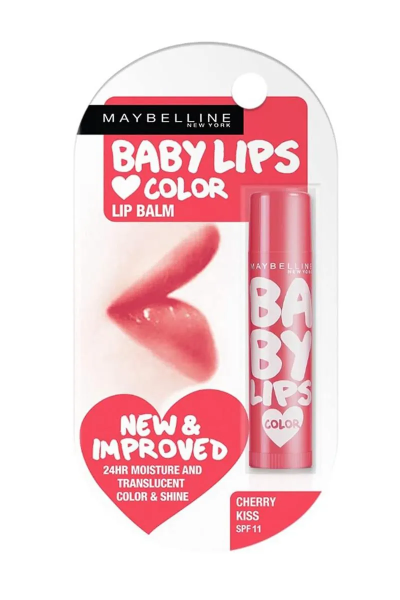 Maybelline New York Baby Lips Lip Balm (Cherry Kiss)- 4gm