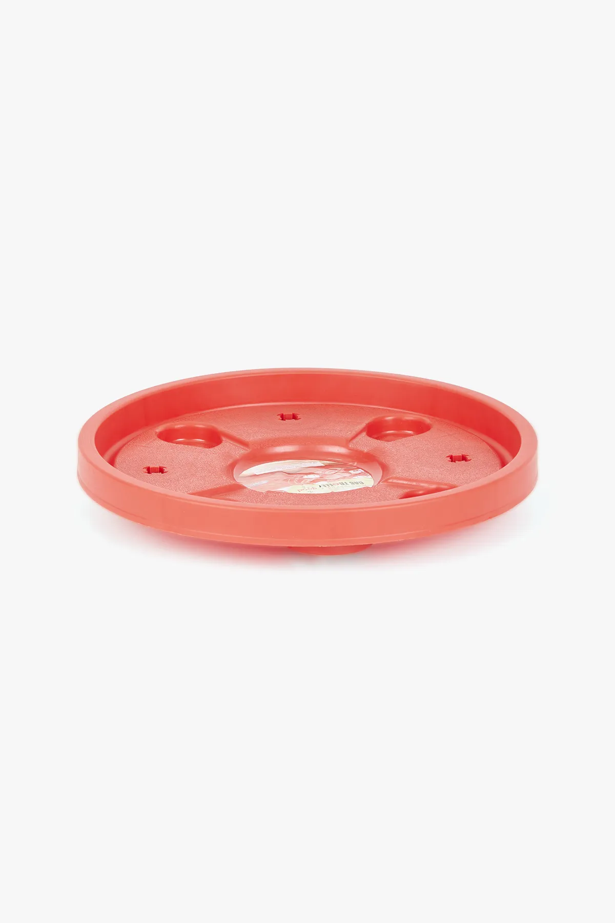 Plastic Gas Cylinder Trolley with Wheels - 30 cm