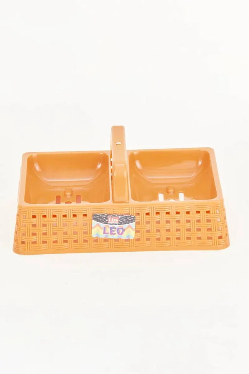 Plastic 2 in 1 Soap Holding Case with Handle - 20 cm