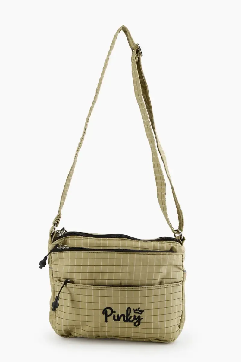 Polyester Printed Small Sling Bag for Girls 007958KHA