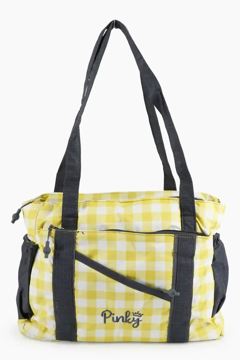 Polyester Printed College Hand Bag for Girls