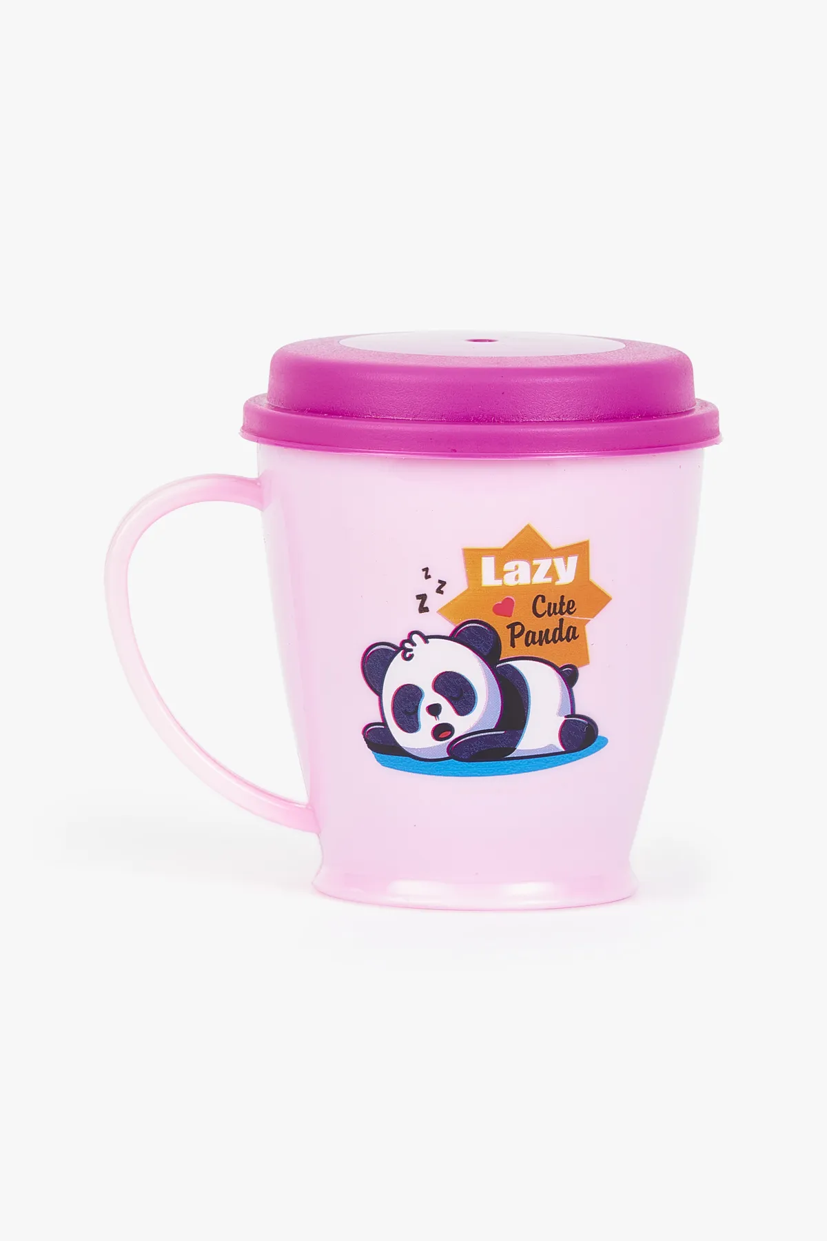 Plastic & Stainless Steel Mug with Lid - 200ml