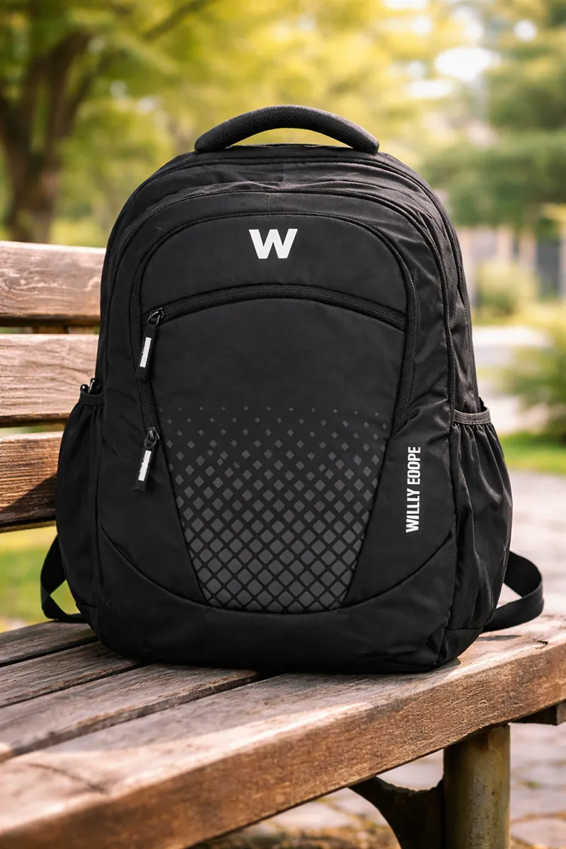 Polyester Printed Casual Backpack for Unisex