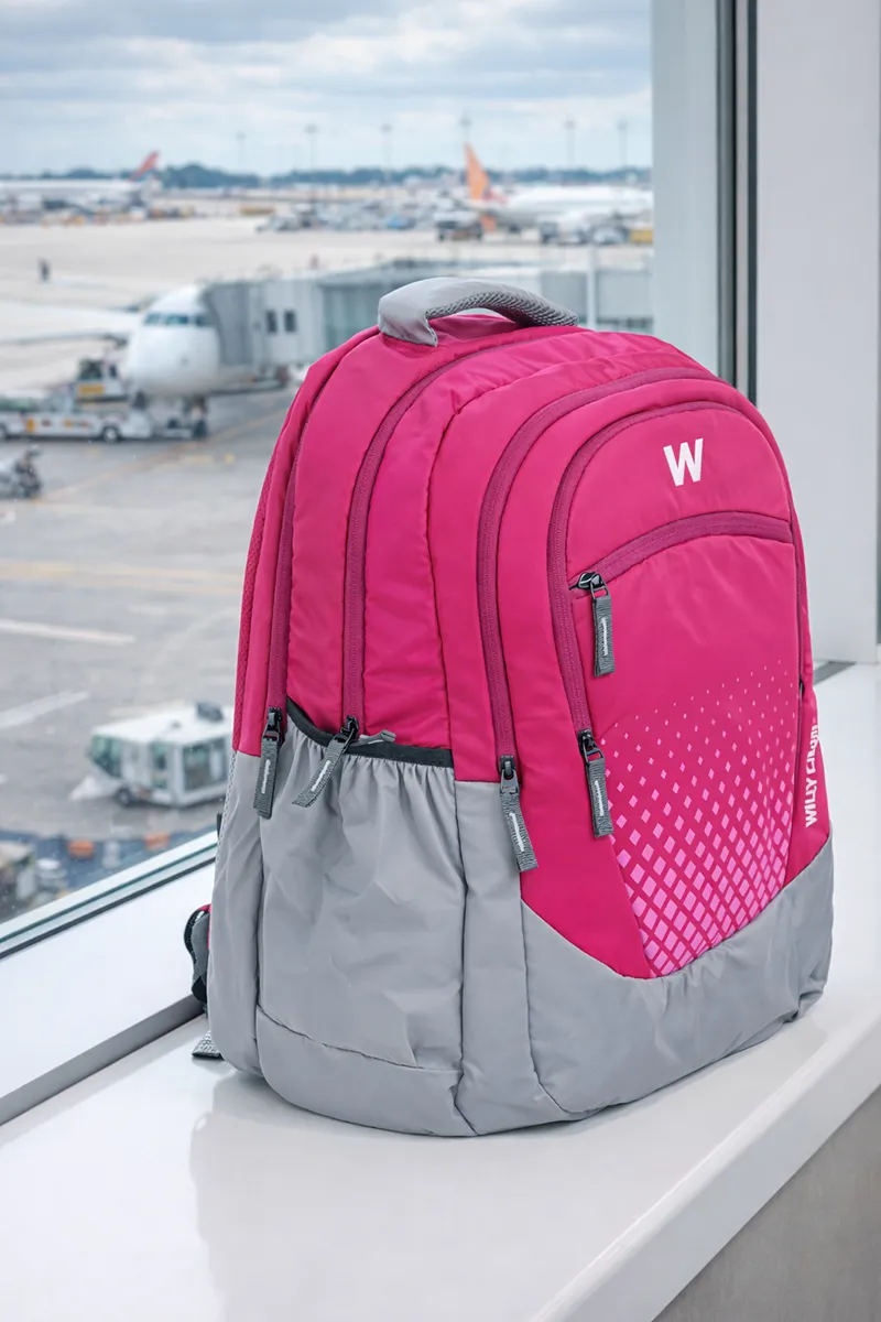 Polyester Printed Casual Backpack for Unisex