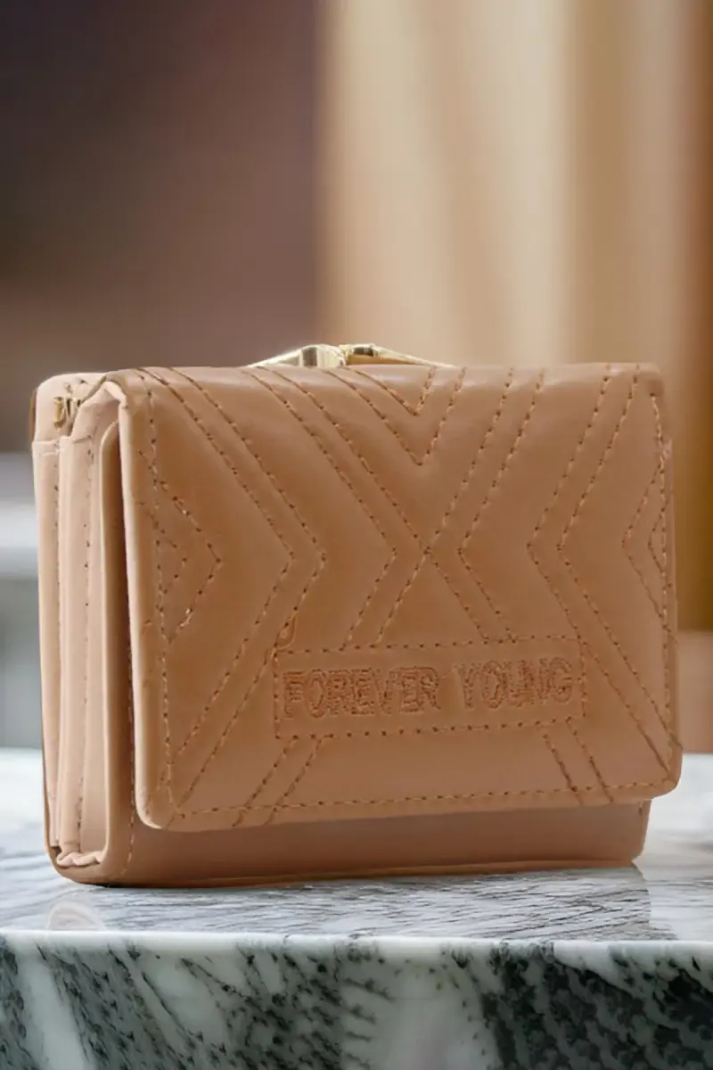 Bi-Fold Casual Purse for Women 008444BRO