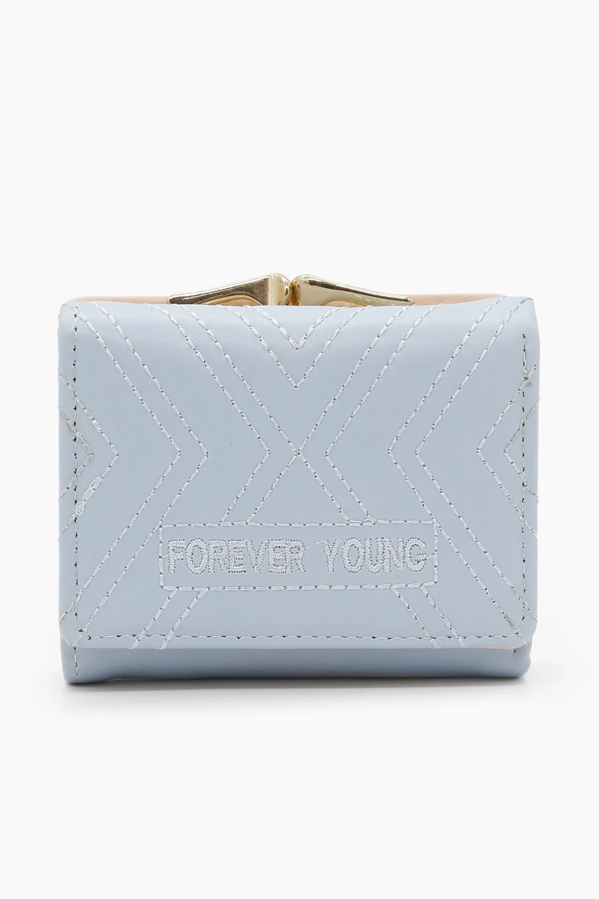 Bi-Fold Casual Purse for Women 008444SKYBLU