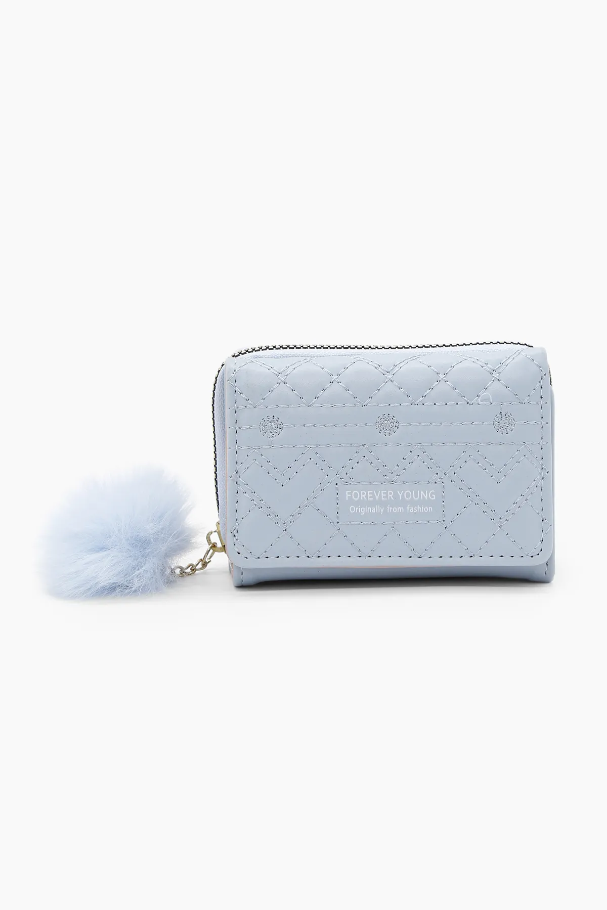 Bi-Fold Casual Purse for Women 008448SKYBLU