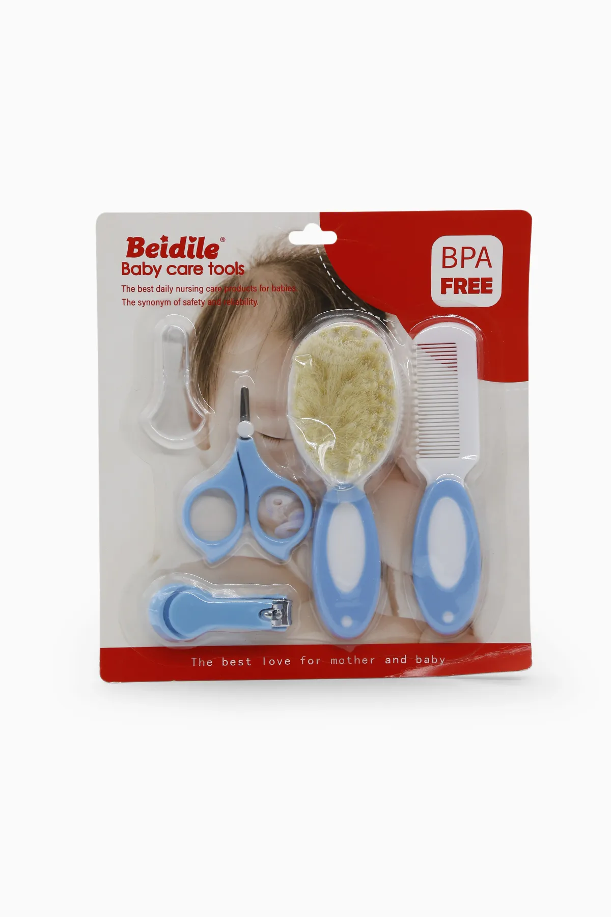  Mommas Baby Care Grooming Tools (Blue) - 5 Piece 008650BLU