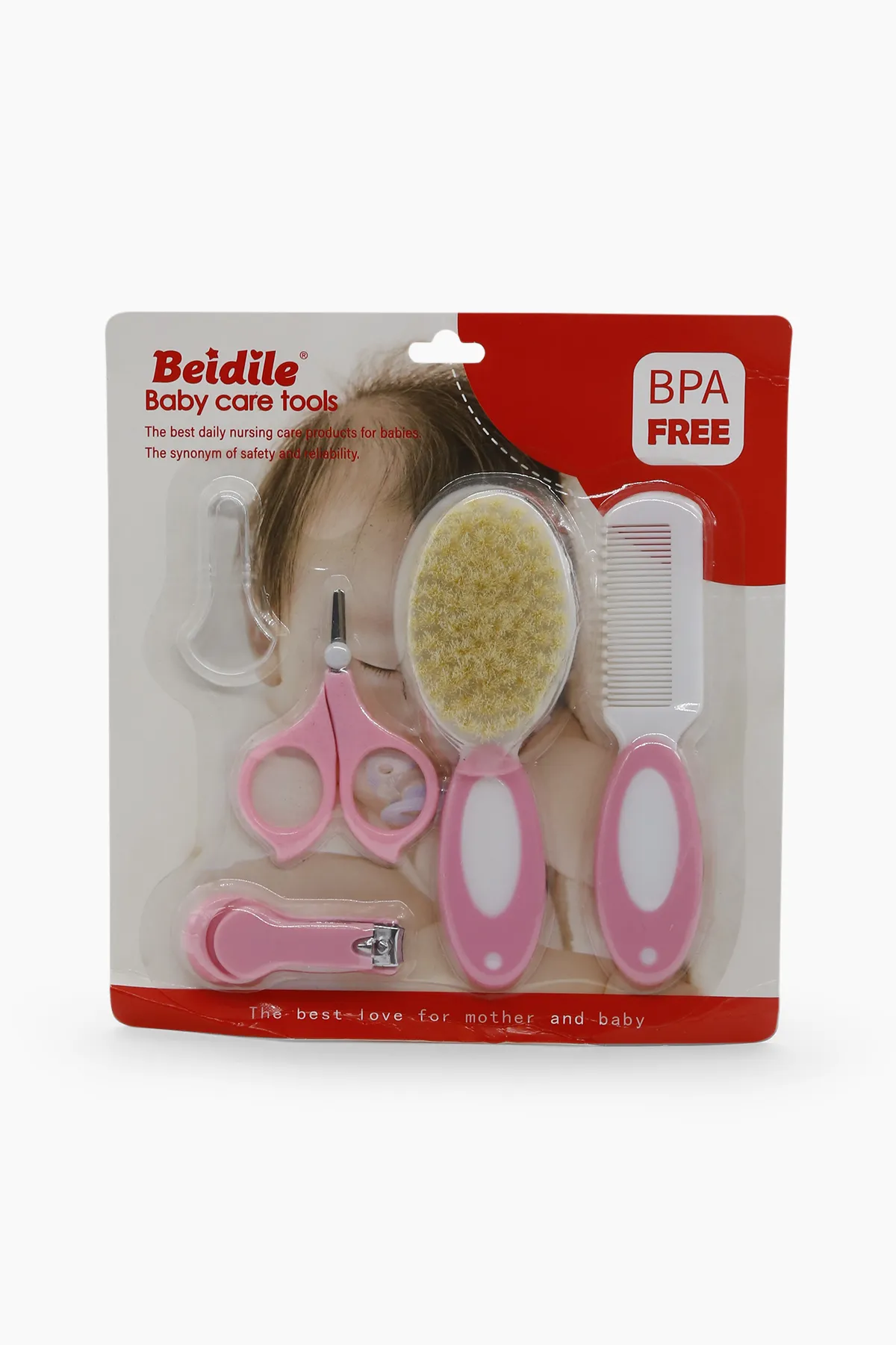 Care Grooming Tools (Pink) - 5 Piece