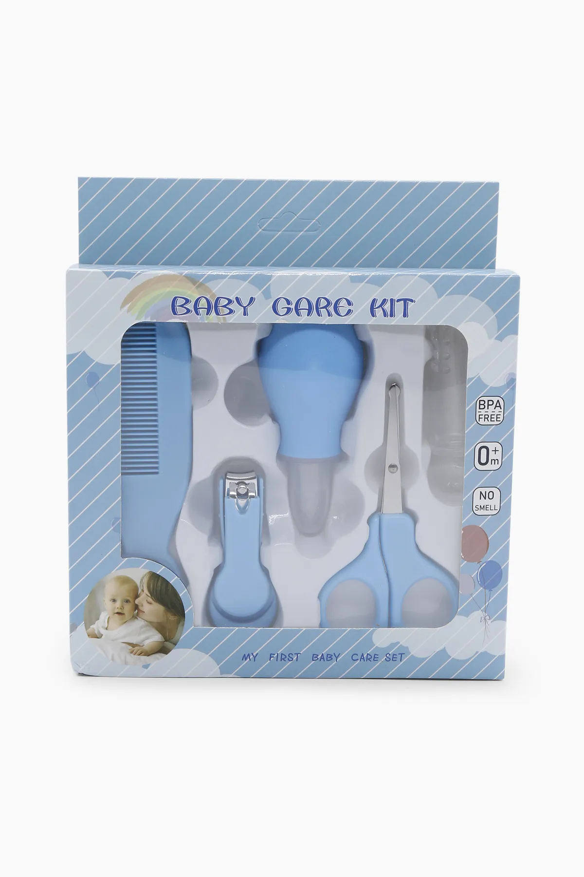 Grooming Kit Pack (Blue)- 5 Piece